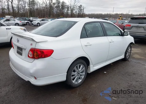 2010 Toyota Corolla S из США, поврежденный, VIN 2T1BU4EE7AC319489